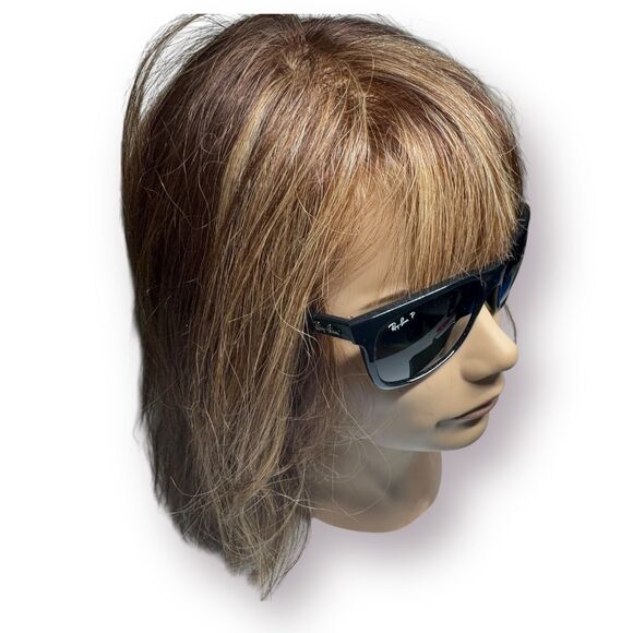 Ray-Ban RB4184‎ Wayfarer Black Polarized G-15 Grey/Green Sunglass 601/9A - Picture 12 of 12